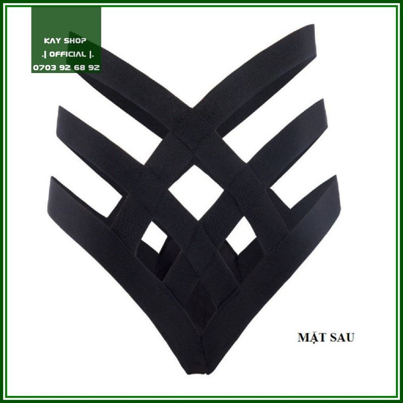 Quần lót jockstrap dây sexy đan chéo đan mông phá cách lạ mắt - Quần sịp nam khoe mông căng tròn loại 2