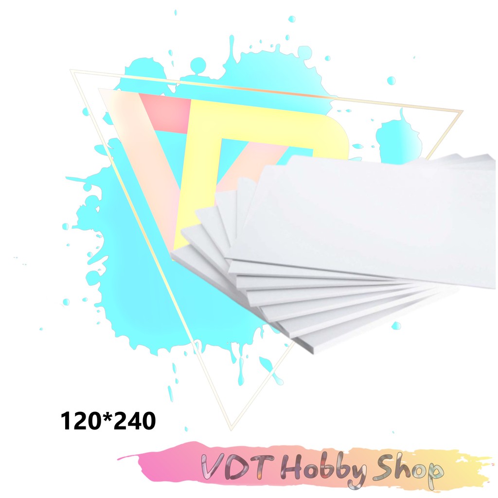 Tấm nhựa abs pla plate mod mô hình