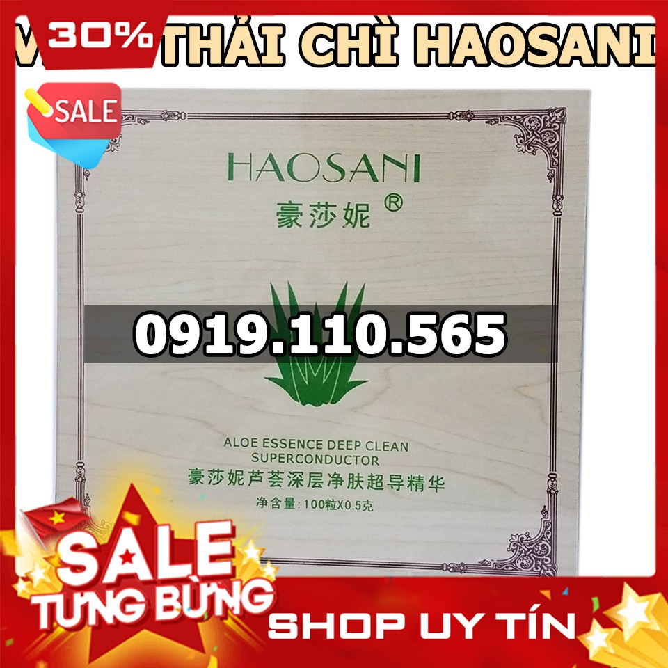 VIÊN THẢI CHÌ HAOSANI (hộp 100 viên)