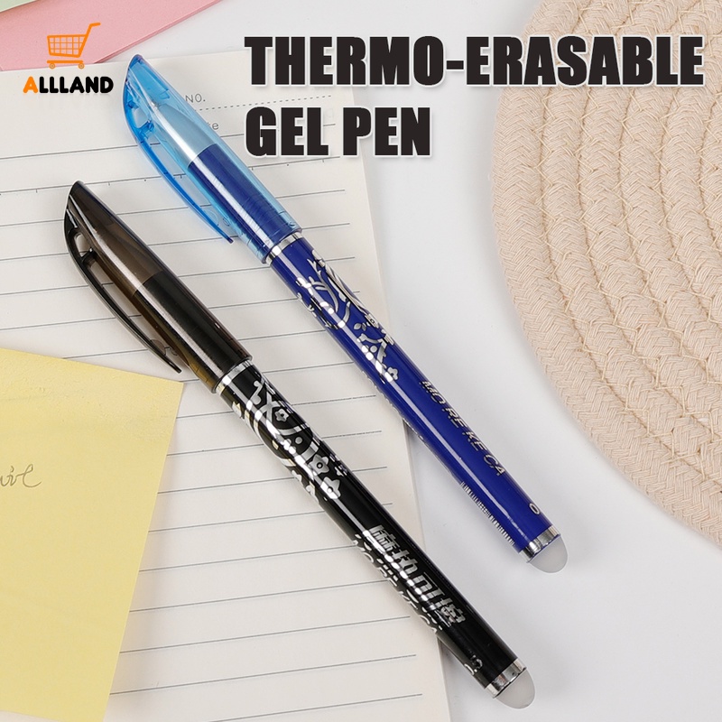 Bút Lông Màu Đen Hai Đầu Ngòi 0.5mm Có Thể Tẩy Xóa Được Chống Thấm Nước Nhanh Khô