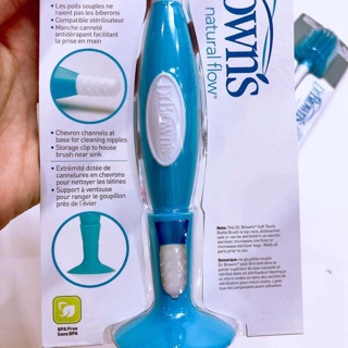 CỌ BÌNH SỮA SILICON  DR BROWNS MỸ