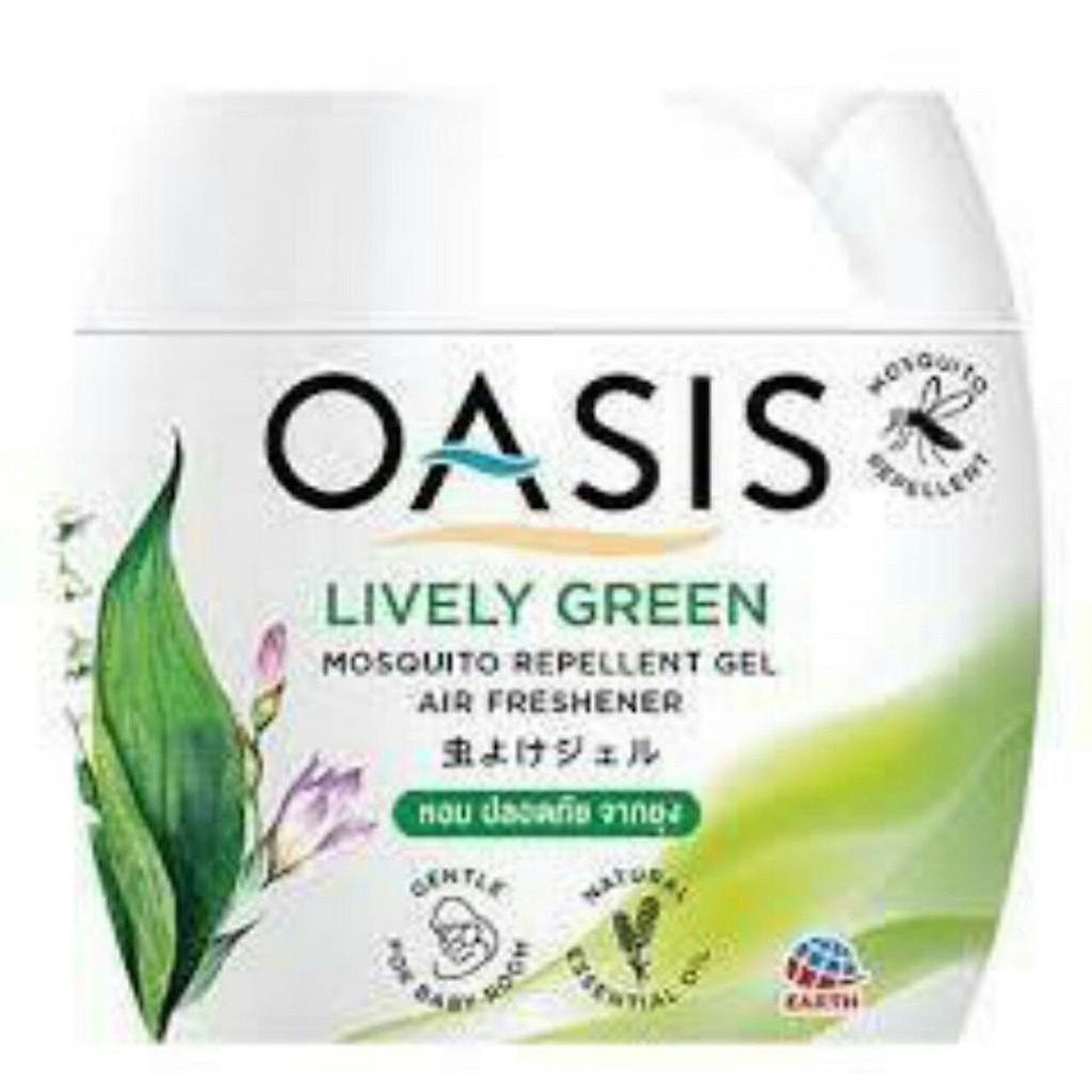 Sáp thơm phòng, đuổi muỗi OASIS 180g THÁI LAN