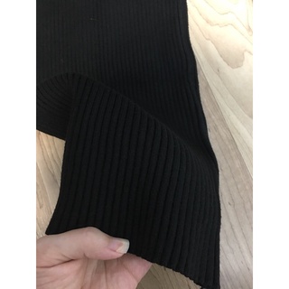 [SALE] [SẴN] [KÈM ẢNH THẬT] Váy len body cổ lọ siêu đẹp (dài 95cm)