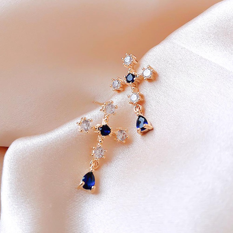 flowersqueen Hoa Tai Hình Thánh Giá Đính Đá Lấp Lánh Cho Nữ