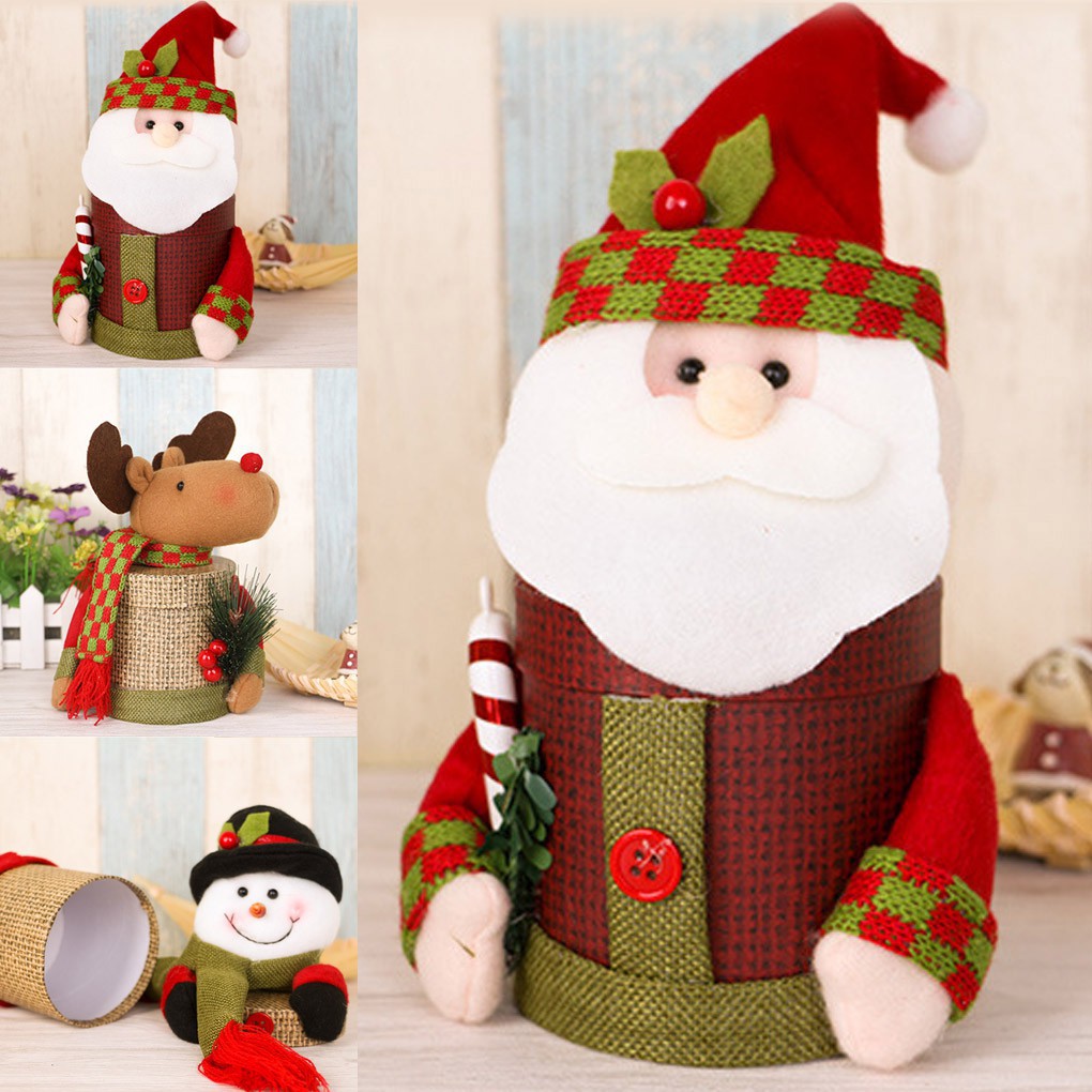 Hộp kẹo trang trí lễ hội Chritsmas