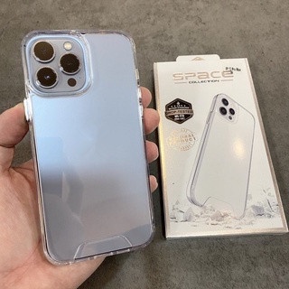 Ốp Lưng Iphone trong suốt Chống Ố Vàng SPACE Collection bảo vệ Camera dày 2.2mm cho IP 14 Pro Max X XS XS Max 11 12 13 Pro Max