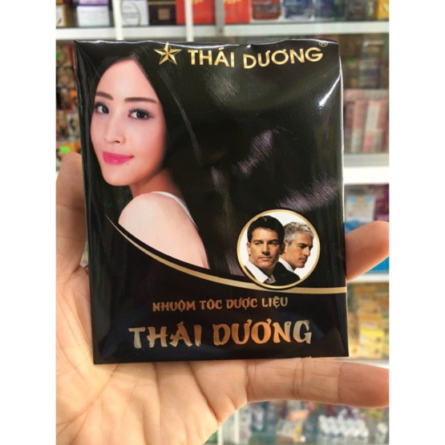 GÓI NHUỘM TÓC DƯỢC LIỆU THÁI DƯƠNG (MÀU ĐEN) - [ Quầy Thuốc Bảo Lâm ] -[Chính Hãng]