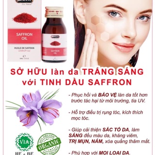 Tinh dầu #saffron oil