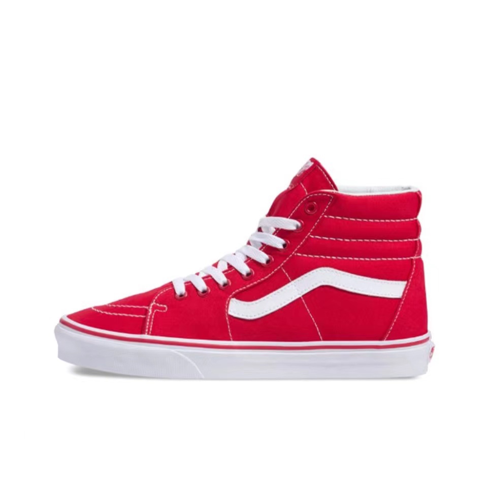 Giày Thể Thao Vans SK8 Cổ Cao Phối Màu Đen Trắng Cá Tính Cho Nam Và Nữ