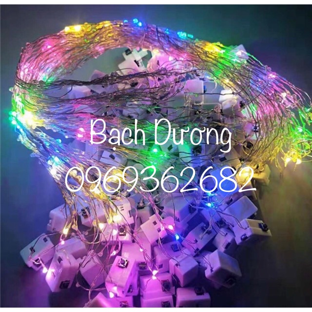 Đèn led gắn vòng hoa đội đầu