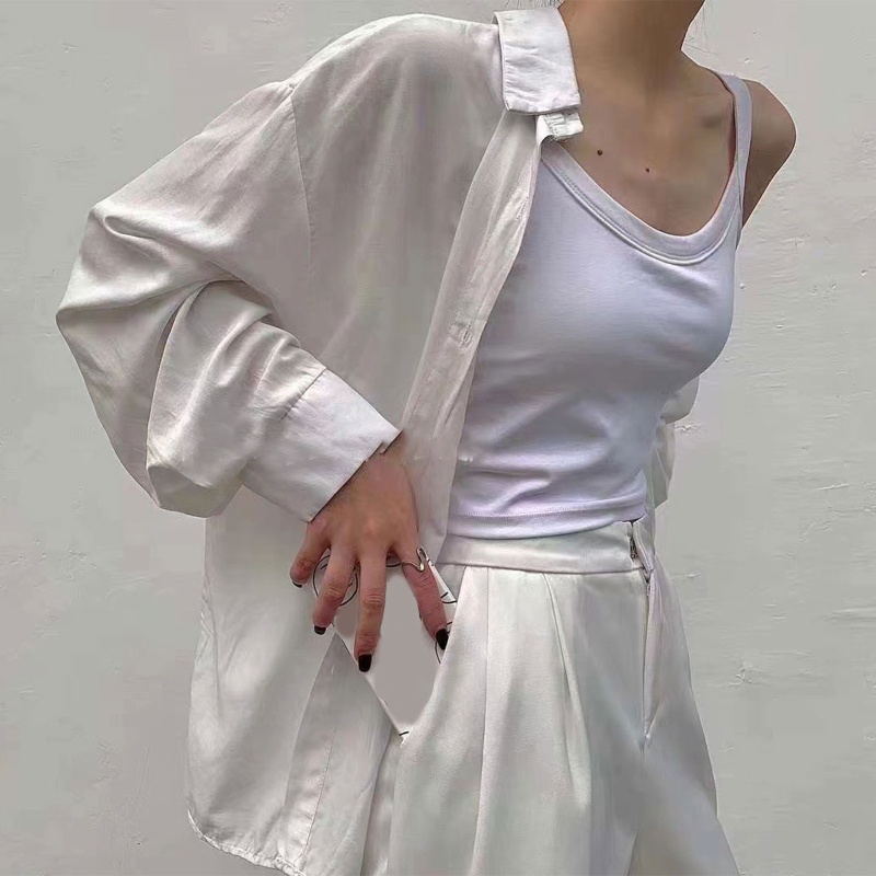 Brroa Áo Crop Top Thể Thao Không Đường May Có Đệm Ngực Màu Trơn Đơn Giản Cho Nữ