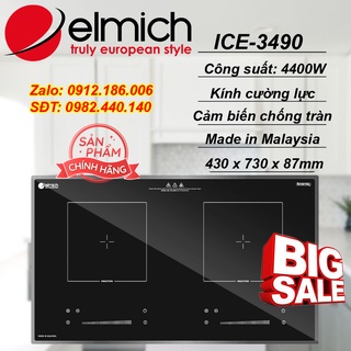 Bếp từ đôi elmich ice-3490