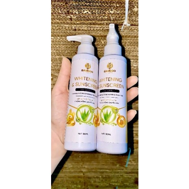 Combo Kem Dưỡng Trắng Da,Chống Nắng Body Bamboo Ngày và Đêm