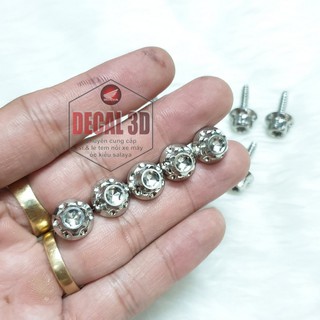 ỐC SALAYA 4 LY XOẮN ĐẦU TRỤ DÀN ÁO XE MÁY CỰC ĐẸP