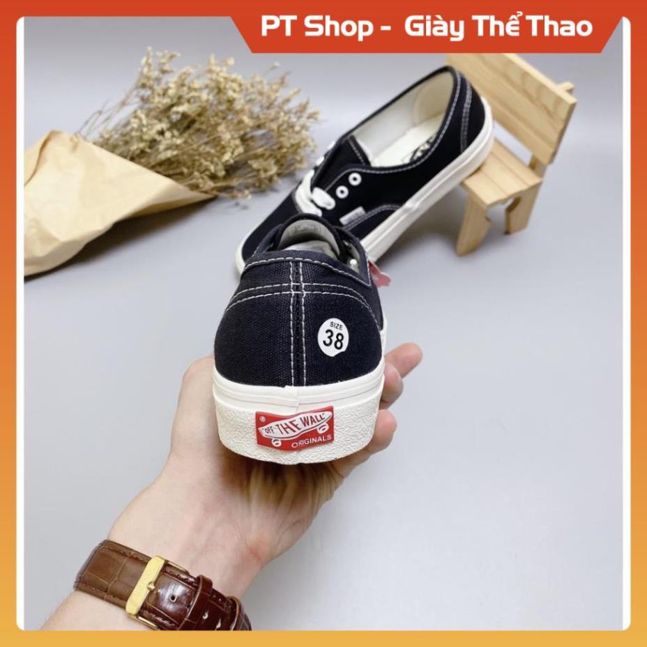 PT Shop [ Freeship - Xả Kho ] Giày Thể Thao Van Classic Nam Nữ, Giày Vải Basic Màu Đen , Giày Sneaker