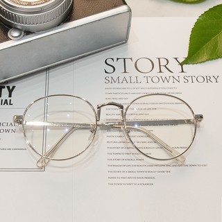 Mắt Kính Gọng Tròn Chống Tia Bức Xạ Và Ánh Sáng Xanh Thời Trang Cho Nữ