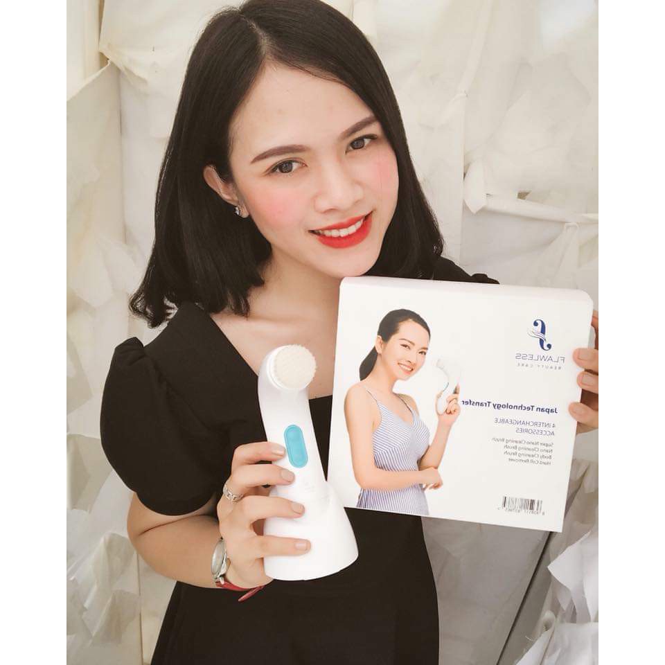 Bộ Sản Phẩm Máy Rửa Mặt Flawless