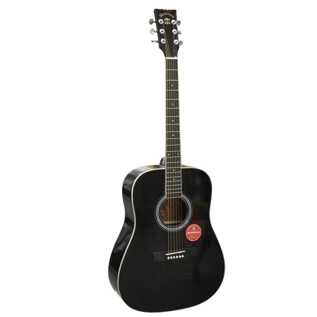 [Tặng kèm Bao đàn, capo, pick] Đàn Guitar Acoustic Morrison 405BK Huyền Thoại Mặt Top Gỗ Nguyên Tấm New Model 2021