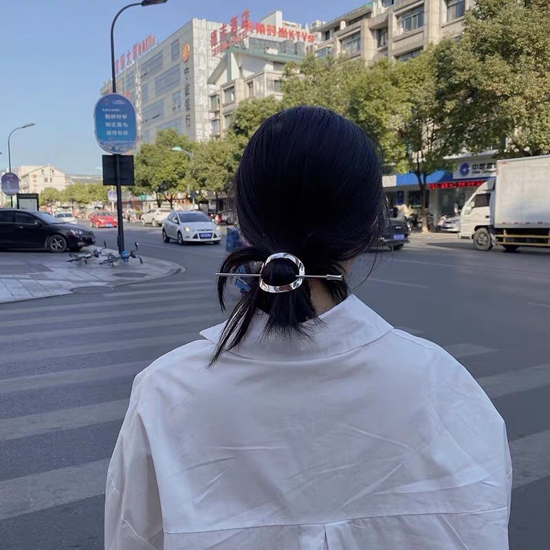 Kẹp tóc dạng gài phong cách đơn giản - phụ kiện tóc phong cách hàn quốc