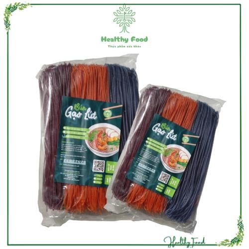 Bún khô ngũ sắc mix vị - Mì Khô ngũ sắc siêu ngon tốt cho sức khỏe, giảm cân 500g/ 1Kg