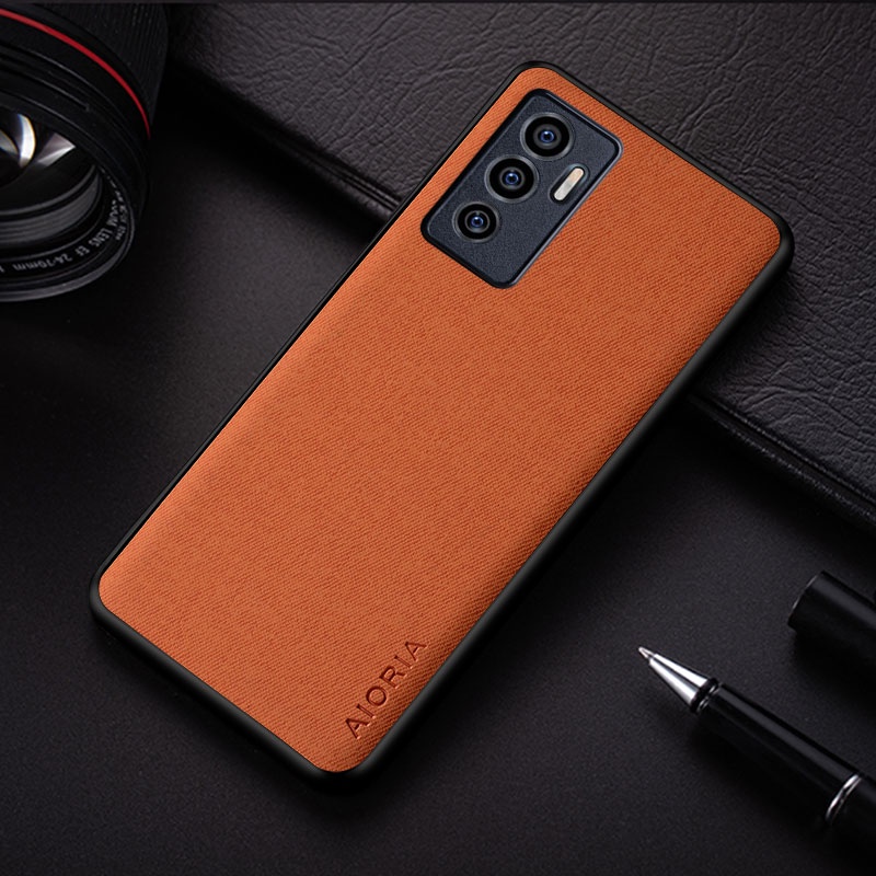 Bao Da Điện Thoại Cao Cấp Cho vivo v23e Ốp