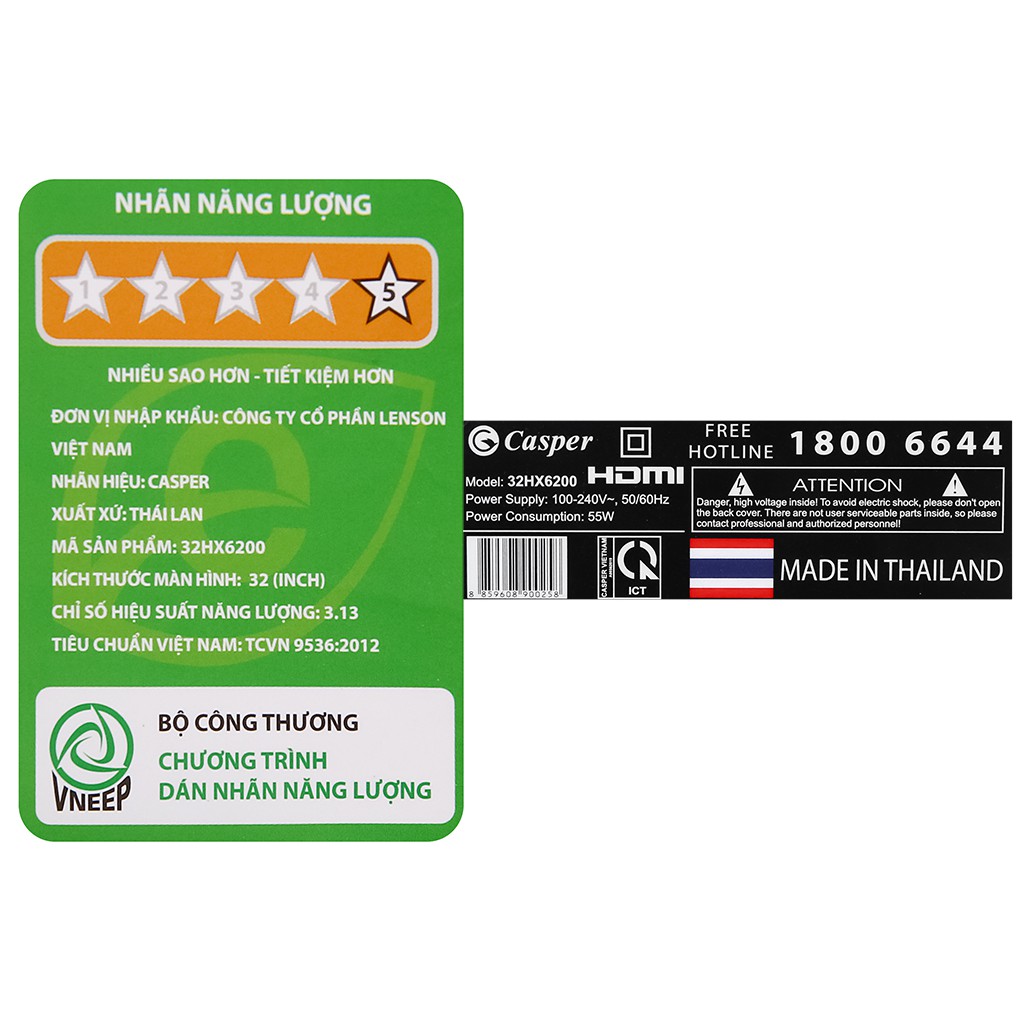- 32HX6200 - Smart Tivi Casper 32 inch 32HX6200