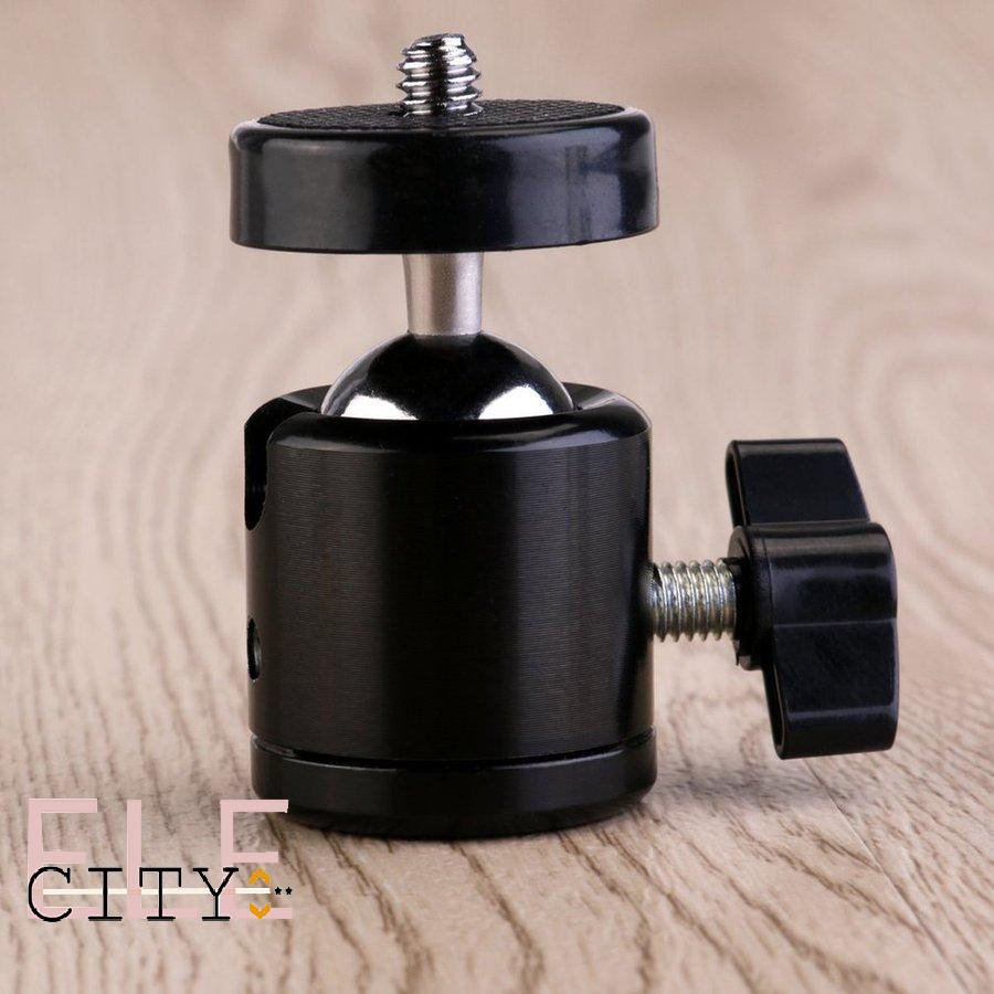 111ele} Outdoor Mini Tripod Camera Ballhead of 360 Swivel Ballhead 1/4 Screw Mount