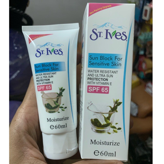 Kem chống nắng Stives SPF 65