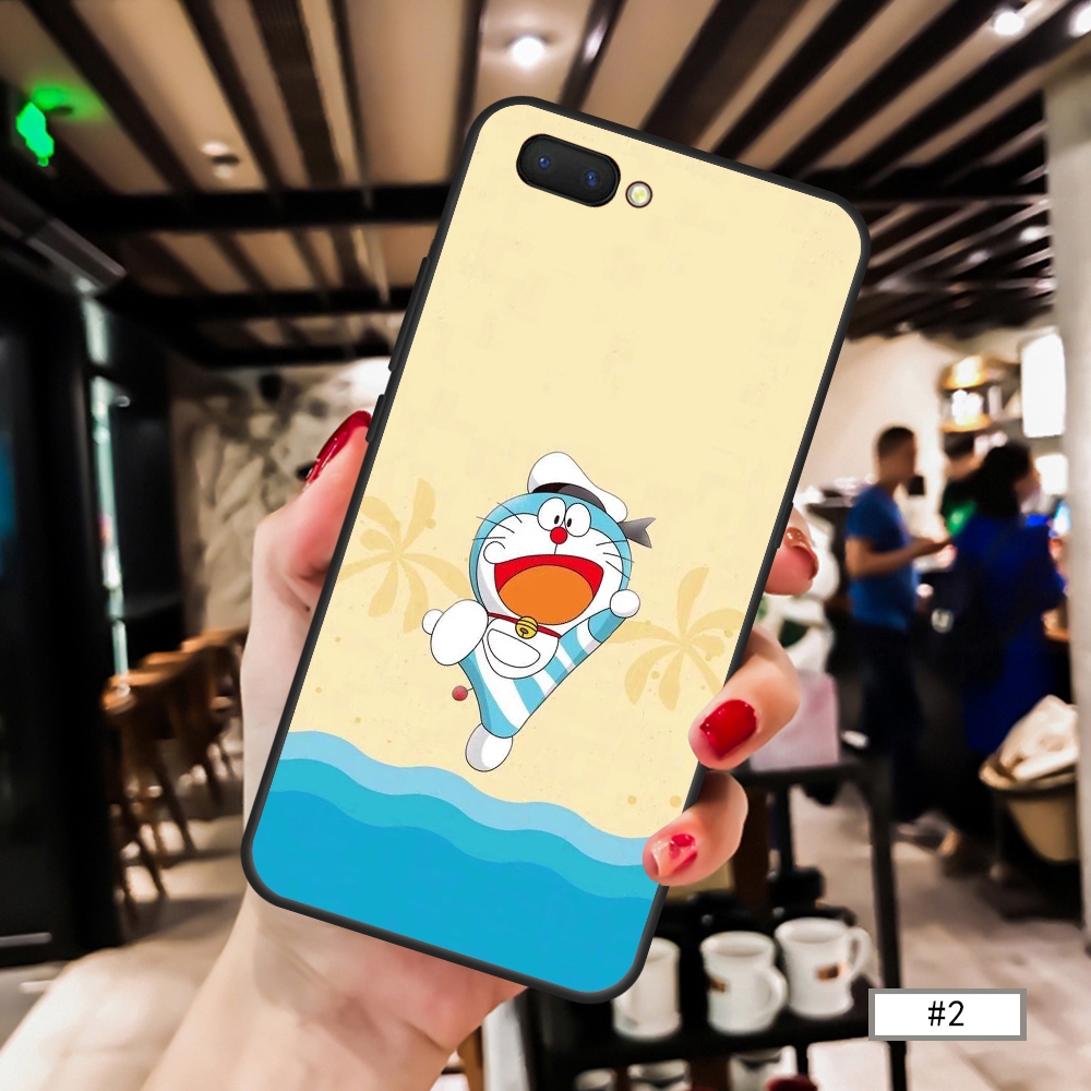 Ốp điện thoại mền hình doremon cho OPPO A3S A5S A7 A83 A1K F5 F9 F7 F5 Youth F1S F11