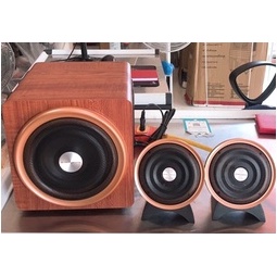 Loa vi tính 2.1 Maxxsound MS6 - Nghe nhạc cực phê, công suất lớn, bass mạnh, treble hay, có kết nối bluetooth....