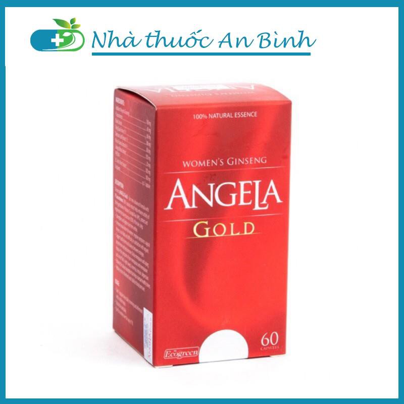 Sâm Angela Gold hộp 60 viên hàng có tem chống hàng giả