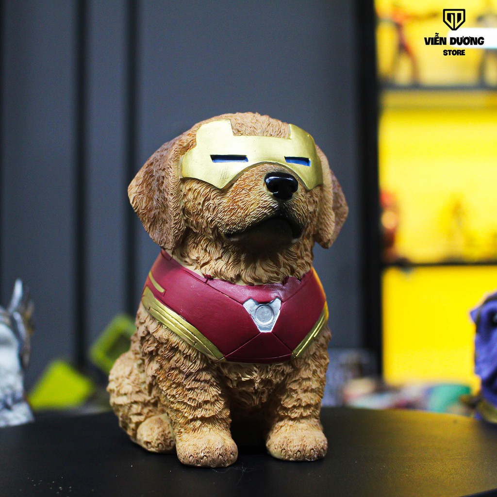 [Siêu Giảm Giá] Mô hình ống tiết kiệm chó siêu anh hùng Siêu cute - AVENGER