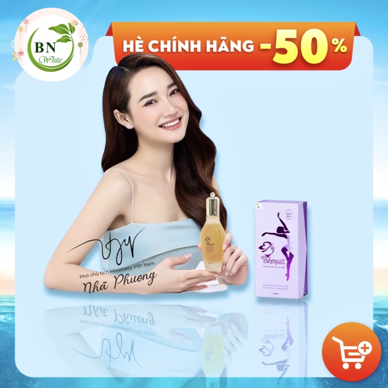 Dung Dịch Vệ Sinh EVAMOST Chính Hãng dung tích 120ml