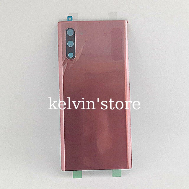 Vỏ Nắp Lưng Samsung galaxy note 10,Chất Liệu Nhựa với Kính.