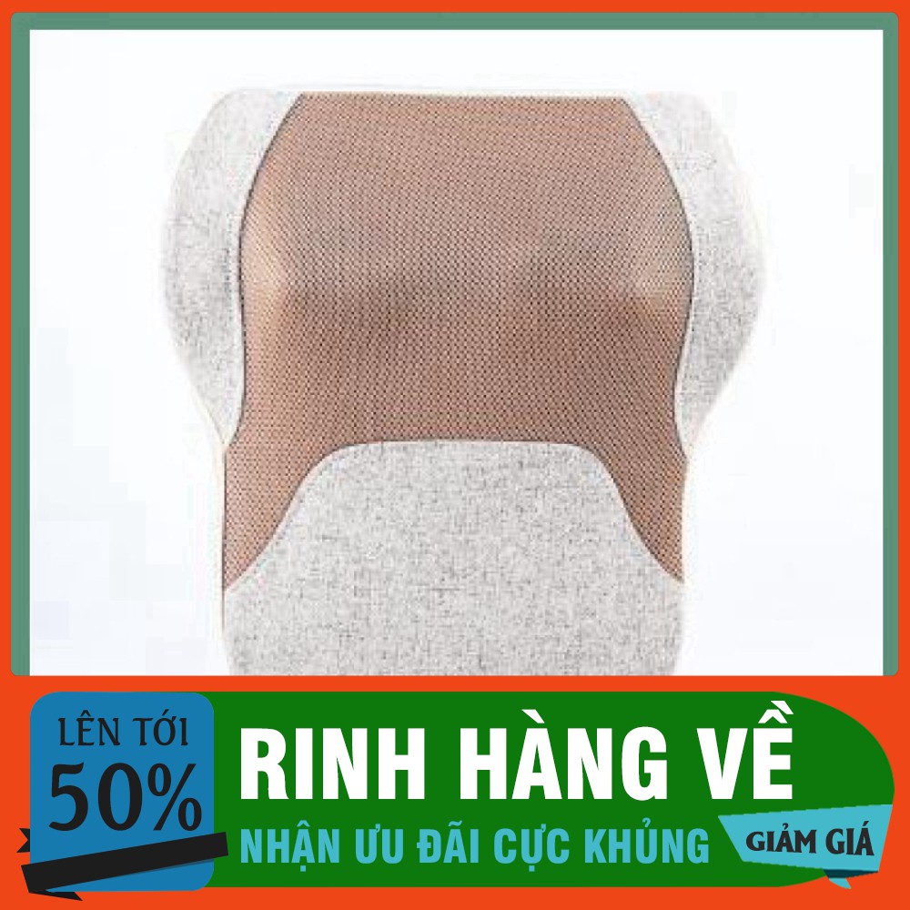 [Giao Hàng Miễn Phí] Gối Massage Cổ Vai Gáy Tích Hợp Chế Độ Rung Cùng Hơi Nóng Hồng Ngoại [Hàng Chính Hãng]