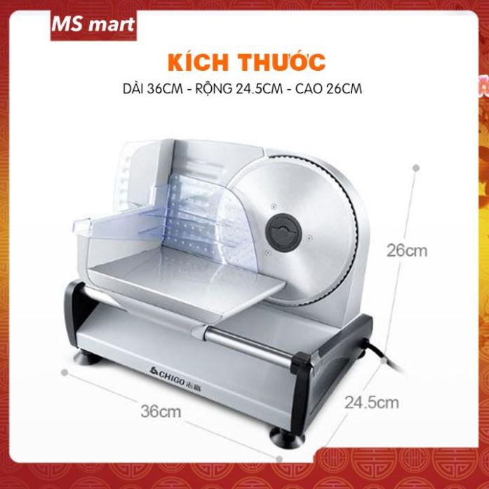 18 tháng 1 đổi 1 trong - Máy thái thịt đông, thịt chín mini cho nhà hàng,gia đình MS PLUS