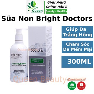 Sữa tắm trắng da cô đặc Bright Doctors 300ml trắng da toàn thân cho bé trẻ em thơm lâu body ý dĩ con bò dê CosmeticsSkin