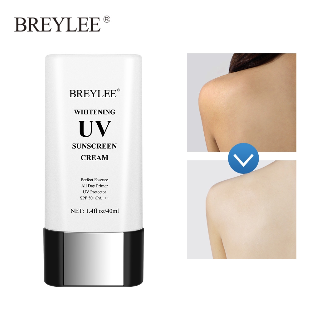 Kem Chống Nắng BREYLEE 1.4fl oz/40ml Chống Tia UV SPF50 PA+++ Dưỡng Trắng Da