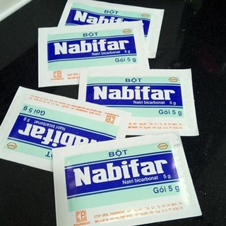 5 HỘP Bột rửa phụ khoa Nabifar