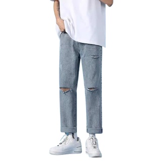 Quần jean baggy nam VN CLO wash rách - QJ067