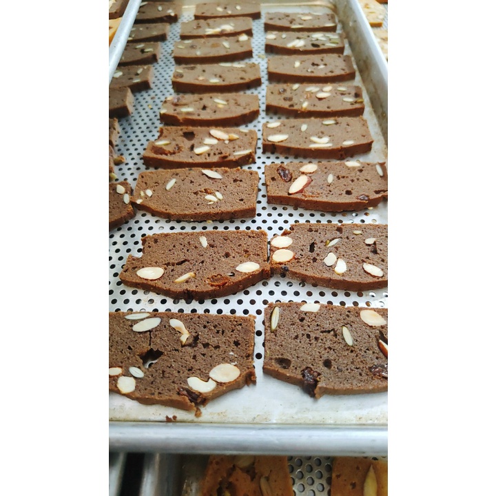 Bánh BISCOTTI 4 vị vani/chocolate/matcha/dâu tây EATCLEAN Foods - Bánh ăn kiêng giảm cân không đường (200g)