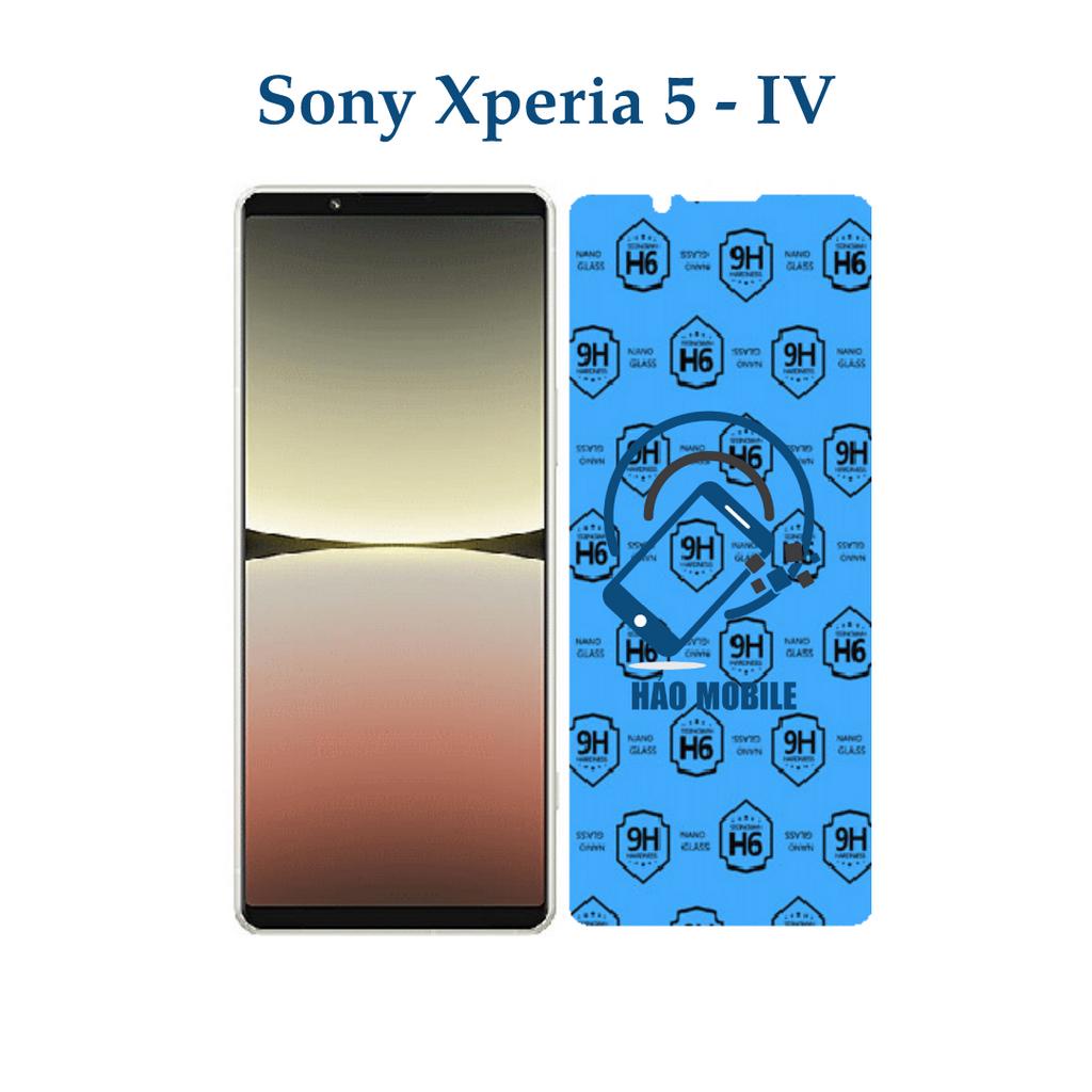 Dán cường lực dẻo nano Sony Xperia 5 mark 4
