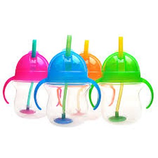 Cốc ống hút mọi tư thế Munchkin 207ml, đủ các màu