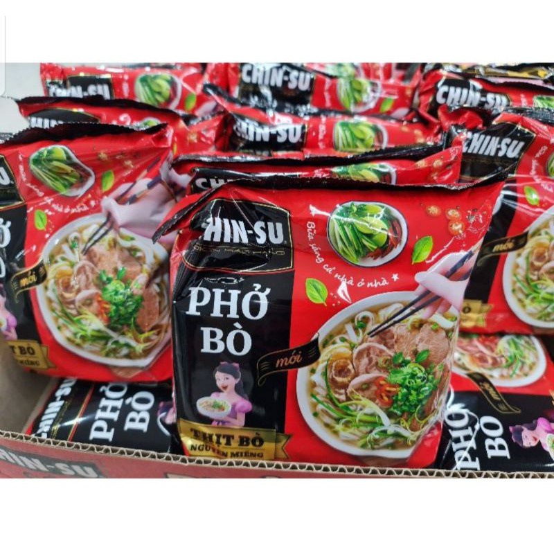 HOT LIKE  Phở bò/ hủ tiếu/ miến gà hầm măng/ bánh đa cua Chinsu gói siêu ngon