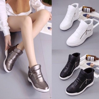 Giầy độn đế 5-7p kéo khoá Quảng Châu. Sz: 35-40