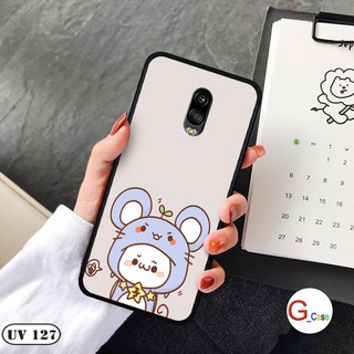 Ốp lưng Samsung Galaxy J7 Plus nhám viền dẻo