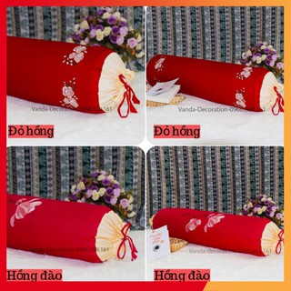 [ Hàng chính hãng ] Vỏ gối ôm Cotton Lụa họa tiết đẹp dễ dàng mix phối phong cách đơn giản