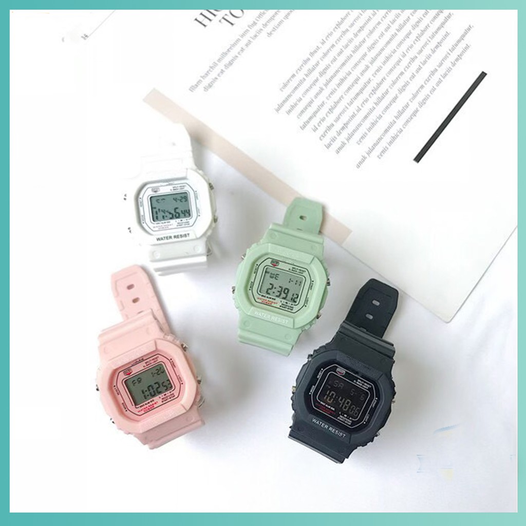 [Mã FAMARAL2 giảm 10K đơn 50K]Đồng Hồ Thể Thao Nam Nữ TAIXUN FASHION SPORT Mặt Vuông Siêu Đẹp | BigBuy360 - bigbuy360.vn