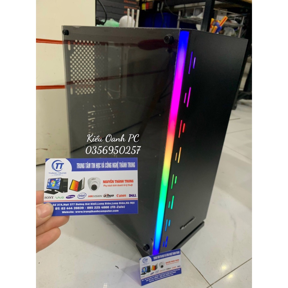 Vỏ Case máy tính Cesar Snow White , Black ATX (No Fan) - CÉSAR SNOW | VIETTECH X19W, X19B Hunter (No Fan)