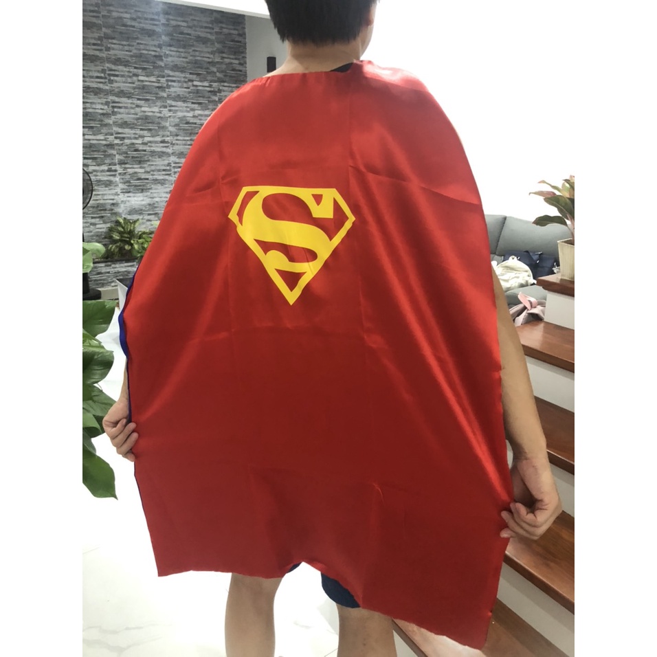 Áo choàng siêu nhân size ĐẠI